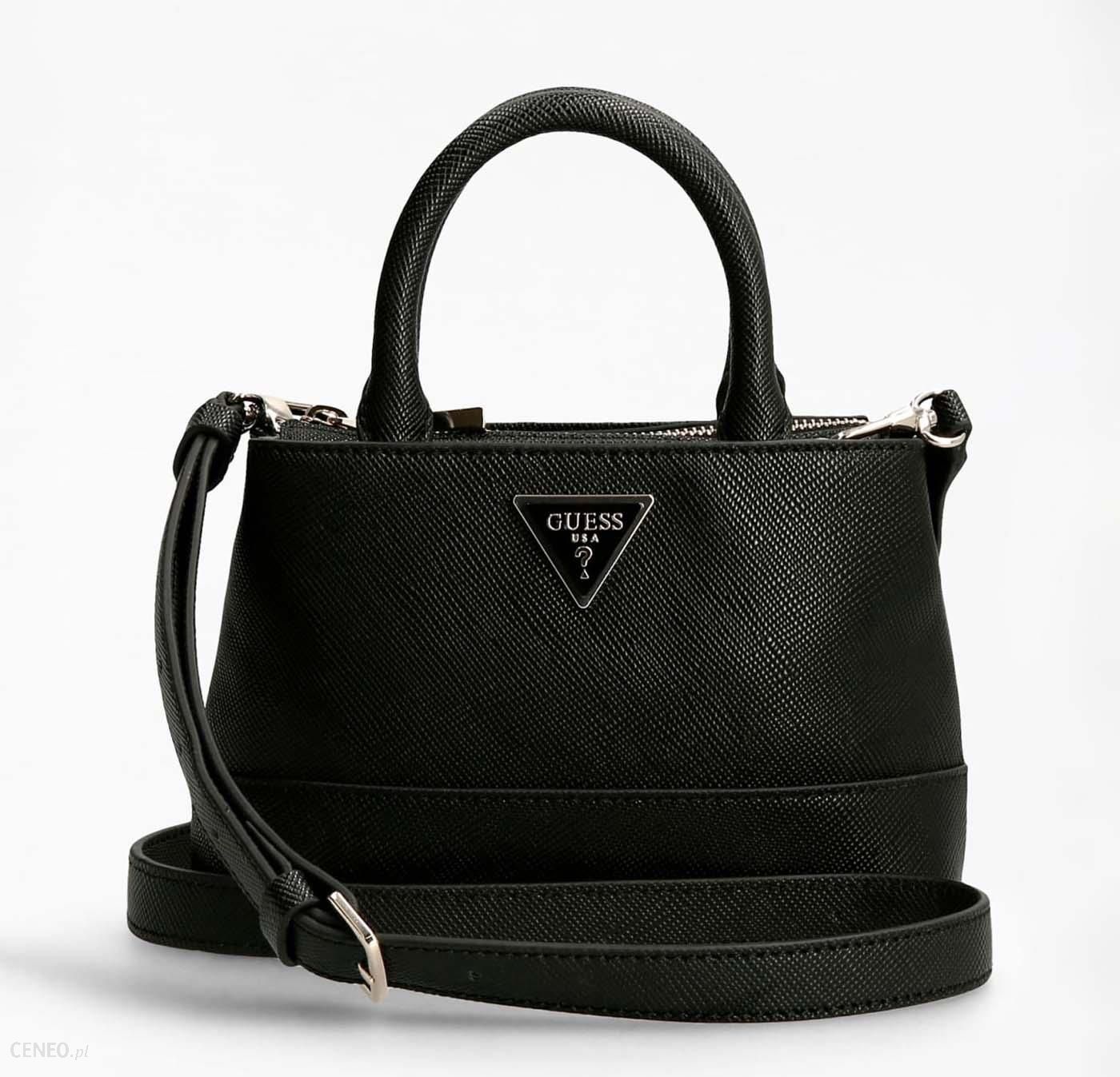 Damska Torebka GUESS CORDELIA MINI SATCHEL HWVG8130770-BLA