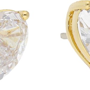 Kate Spade Kolczyki - Heart Studs K7582 Clear/Gold 250