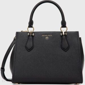 MICHAEL Michael Kors torebka skórzana kolor czarny